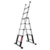 Telesteps 72423-681 Ladder | Opvouwbaar | 6+2 Treden 90 Mm Breed | 2,3 Meter [Combi Line Ladder] -Makita || Beta || Metabo Verkoopwinkel Telesteps 72423 681 Combi Line ladder