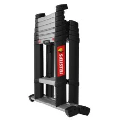Telesteps 72423-681 Ladder | Opvouwbaar | 6+2 Treden 90 Mm Breed | 2,3 Meter [Combi Line Ladder] -Makita || Beta || Metabo Verkoopwinkel Telesteps 72423 681 Combi Line ladder ext 4