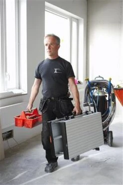 Telesteps 61209-501 Werk Platvorm | Telescopische Poten | Draaglast 150 Kg [Working Platform] -Makita || Beta || Metabo Verkoopwinkel Telesteps Working Platform 61209 101 Black Line ext 5