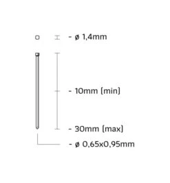 Union 1AH/JA30 Tacker | Lucht | Kopbreedte 1.40 | Microbrads 10-30 Mm | Koffer [1AH/JA30] -Makita || Beta || Metabo Verkoopwinkel Union 1AH JA30 1AH JA30 ext 3