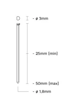 Union 3AL/DA50 Tacker | Lucht | DA-Nagels 25-50 Mm | Koffer [3AL/DA50] -Makita || Beta || Metabo Verkoopwinkel Union 3AL DA50 3AL DA50 ext 3